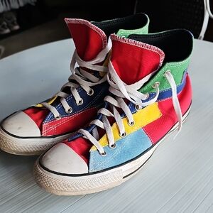 Converse Black and White High-Tops